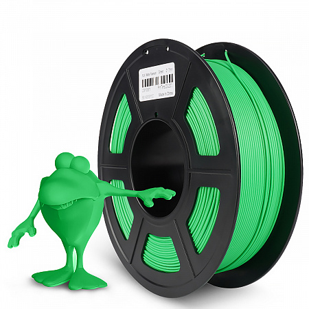 Филамент NV PRINT PLA Matte Green для 3D печати диаметр 1.75мм  длина 330 метров  масса 1 кг