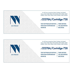Картридж NVP совместимый NV-CE278A/NV-728 UNIV-SET2