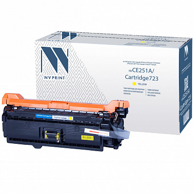 Картридж NVP совместимый NV-CE252A/NV-723 Yellow