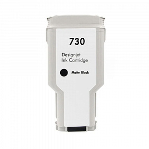 Струйный картридж NV Print 730 (NV-P2V71A) Matte Black для HP DesignJet T1700, T1600, T2600 (300 мл) совместимый