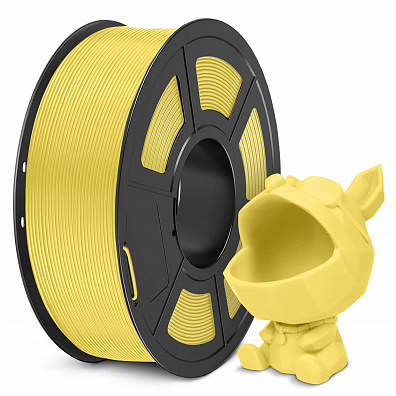 Филамент NV PRINT PLA Meta Yellow Желтый для 3D печати диаметр 1.75мм    масса 1 кг