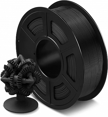 Филамент NV PRINT ASA Black Черный для 3D печати диаметр 1.75мм масса 1 кг