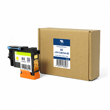 Печатающая головка NVP 80 (NV-C4823A-RE) Yellow для HP 1000/HP1050/HP1055 (совместимая)