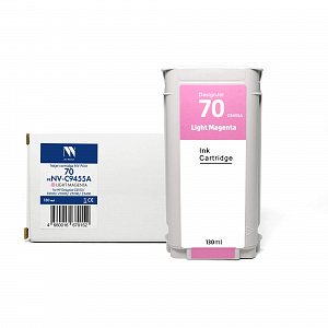 Струйный картридж NVP 70 (NV-C9455A) Light Magenta для HP DesignJet Z2100/Z3100/Z3200 (130 мл) совместимый