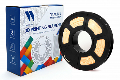 Филамент NV PRINT TPU Skin для 3D печати диаметр 1.75мм   масса 0,5 кг