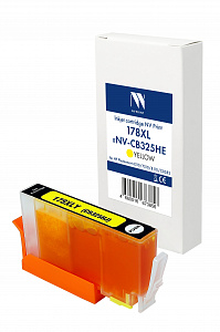 Струйный картридж NV Print 178XL (NV-CB325HE) Yellow для HP Photosmart 6510/7510/B110/C8583 (15 мл) совместимый