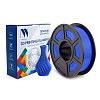 Филамент NV PRINT PLA  Blue Синий для 3D печати диаметр 1.75мм масса 1 кг