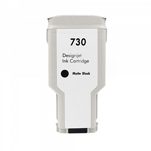 Струйный картридж NV Print 730 (NV-P2V71A) Matte Black для HP DesignJet T1700, T1600, T2600 (300 мл) совместимый