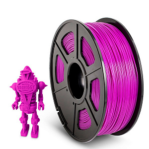 Филамент NVPRINT ABS Fuchsia для 3D печати диаметр 1.75мм  длина 330 метров  масса 1 кг