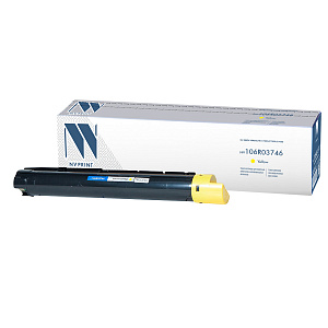 Картридж NVP совместимый NV-106R03746 Yellow