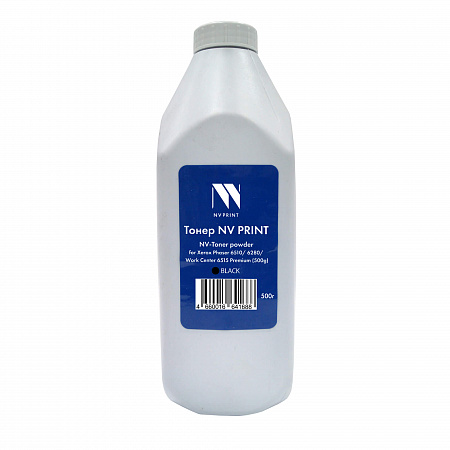 Тонер + девелопер NV PRINT для Xerox Phaser 6510/6280/WC 6515 Premium (500г) Black совместимый