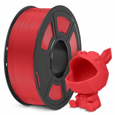 Филамент NV PRINT PLA Meta Red для 3D печати диаметр 1.75мм  длина 330 метров  масса 1 кг