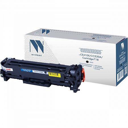Картридж NVP совместимый NV-CE410X/CC530A/NV-718 Black