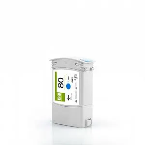 Струйный картридж NV Print 80 (NV-C4846A) Cyan для HP DesignJet 1050c, 1055cm (400 мл) совместимый