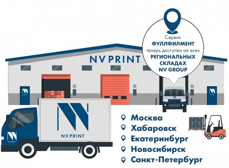 Сервис ФУЛЛФИЛМЕНТ теперь доступен на всех РЕГИОНАЛЬНЫХ СКЛАДАХ NV GROUP